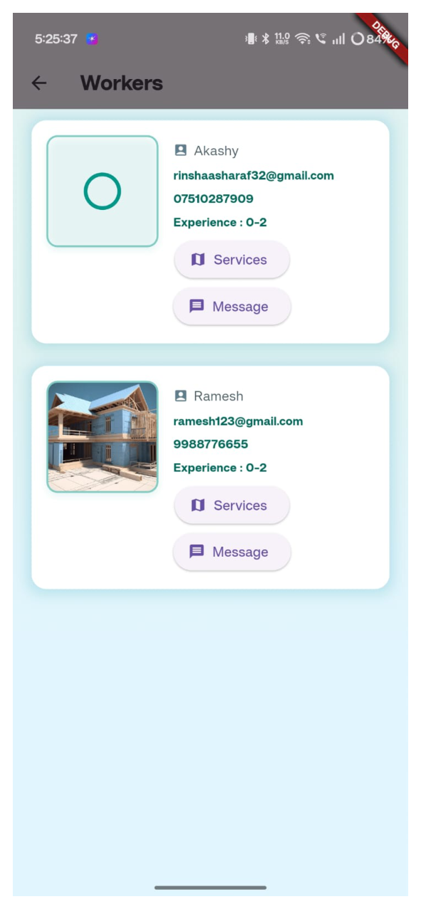 Verified worker directory